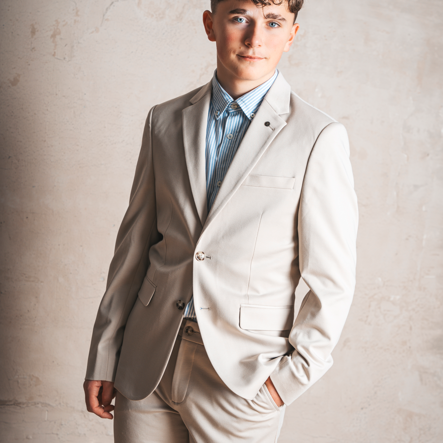 Marcus Joey Herre Blazer - Silver Lining