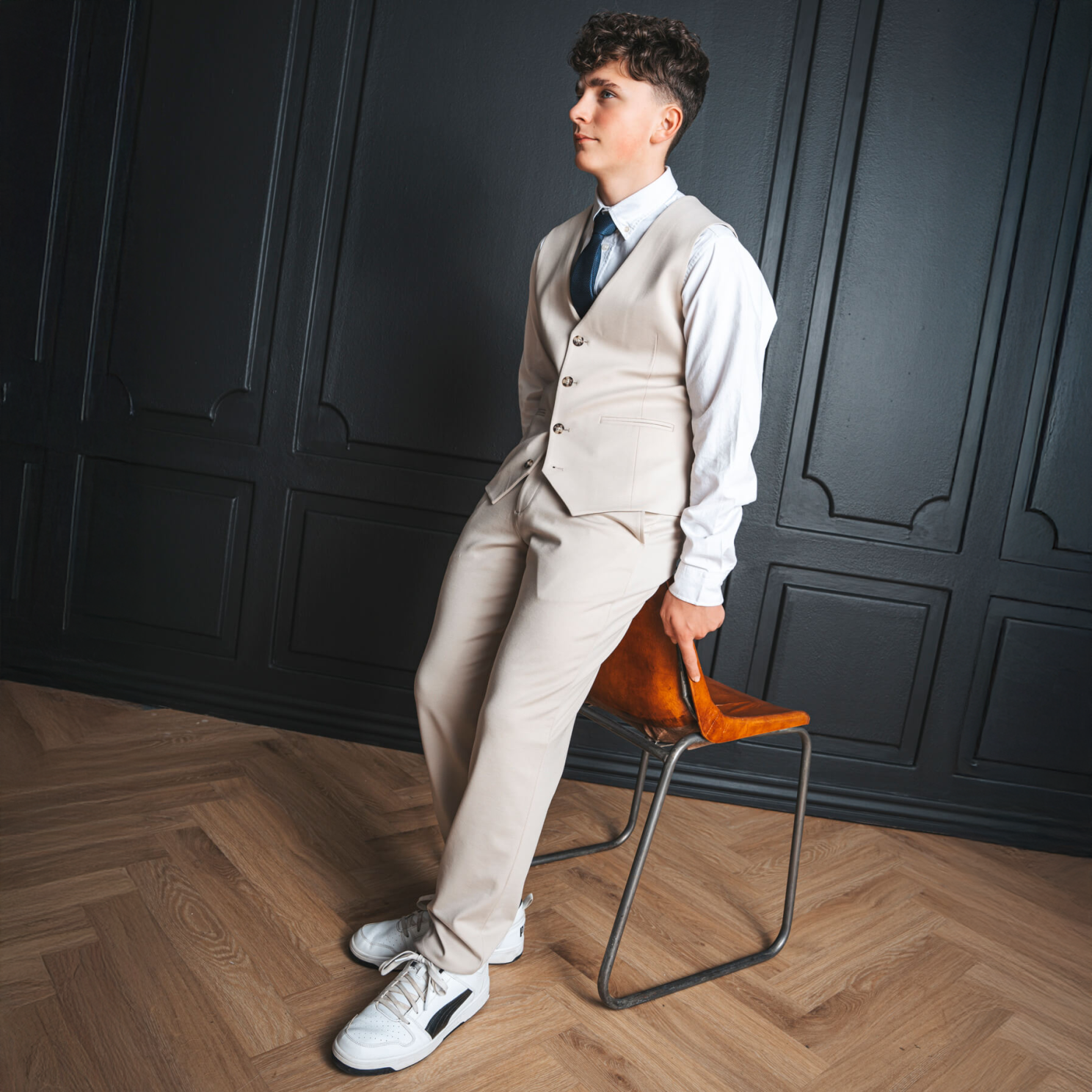 Marcus Joey Herre Habitvest - Silver Lining