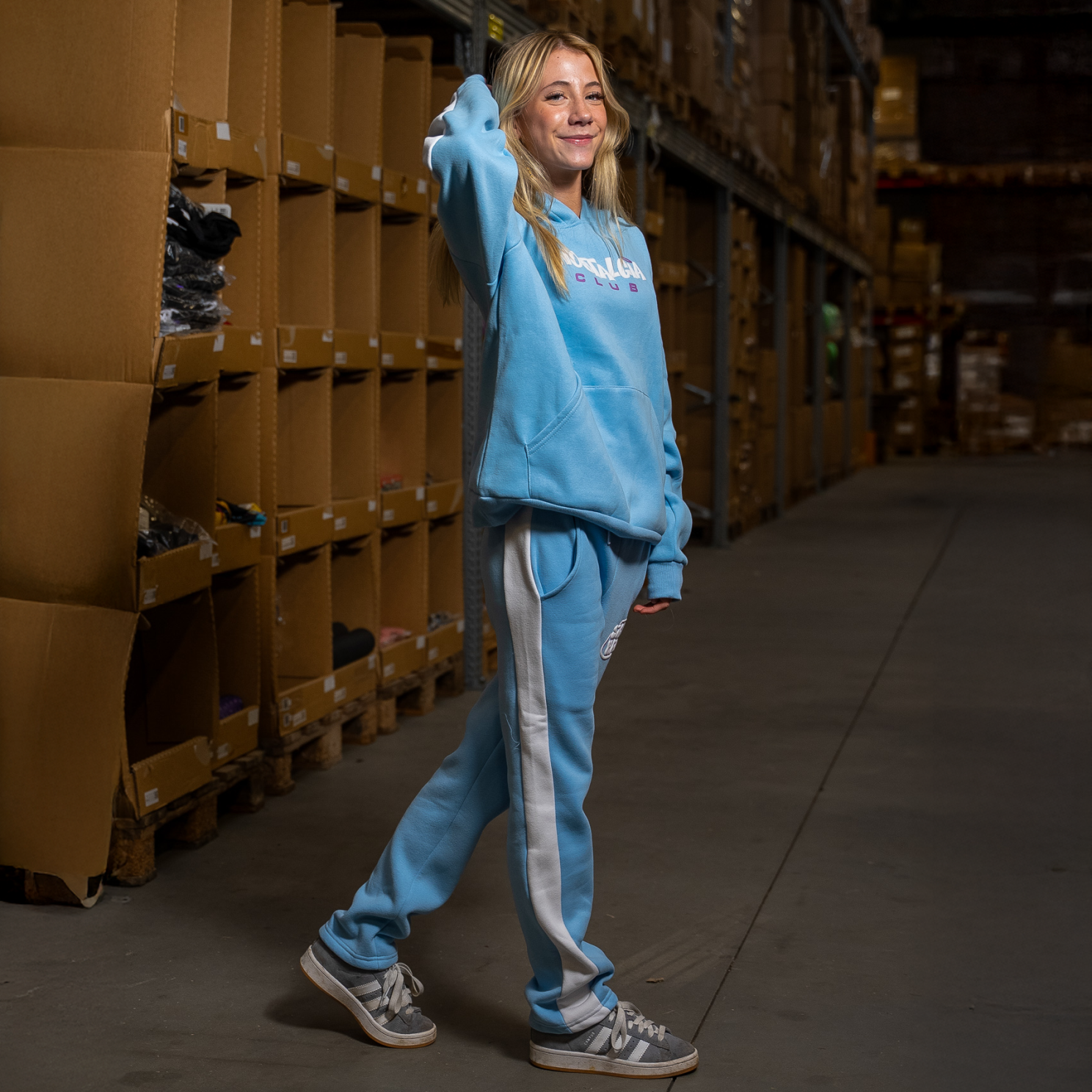 FirstGrade Naja Münster - Nostalgia Pige Sweatpants - Lyseblå