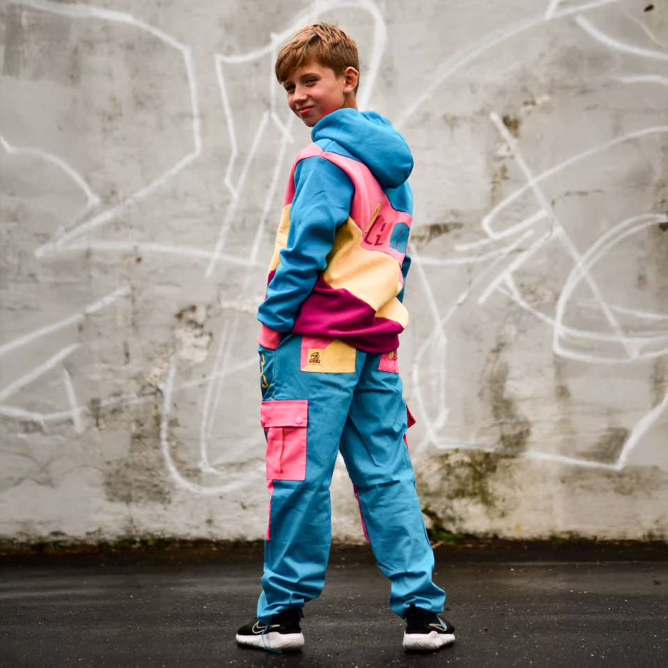 FirstGrade Morten Münster - Ohøj Twister Drenge Hættetrøje - Mix