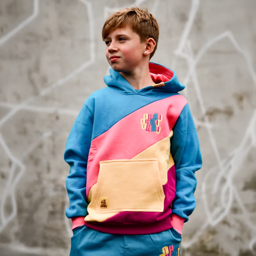 FirstGrade Morten Münster - Ohøj Twister Drenge Hættetrøje - Mix