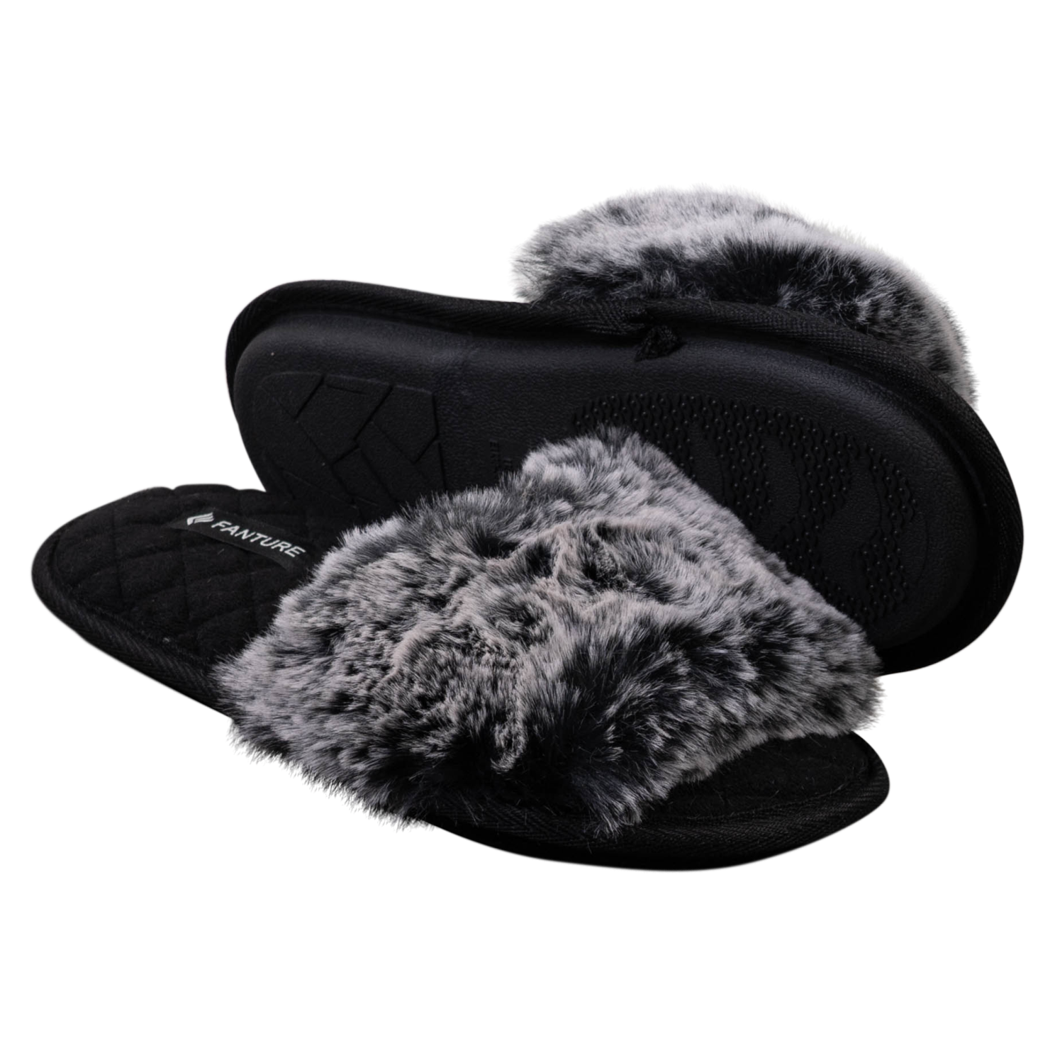 Fanture Dame Hjemmesko - Grey/Black