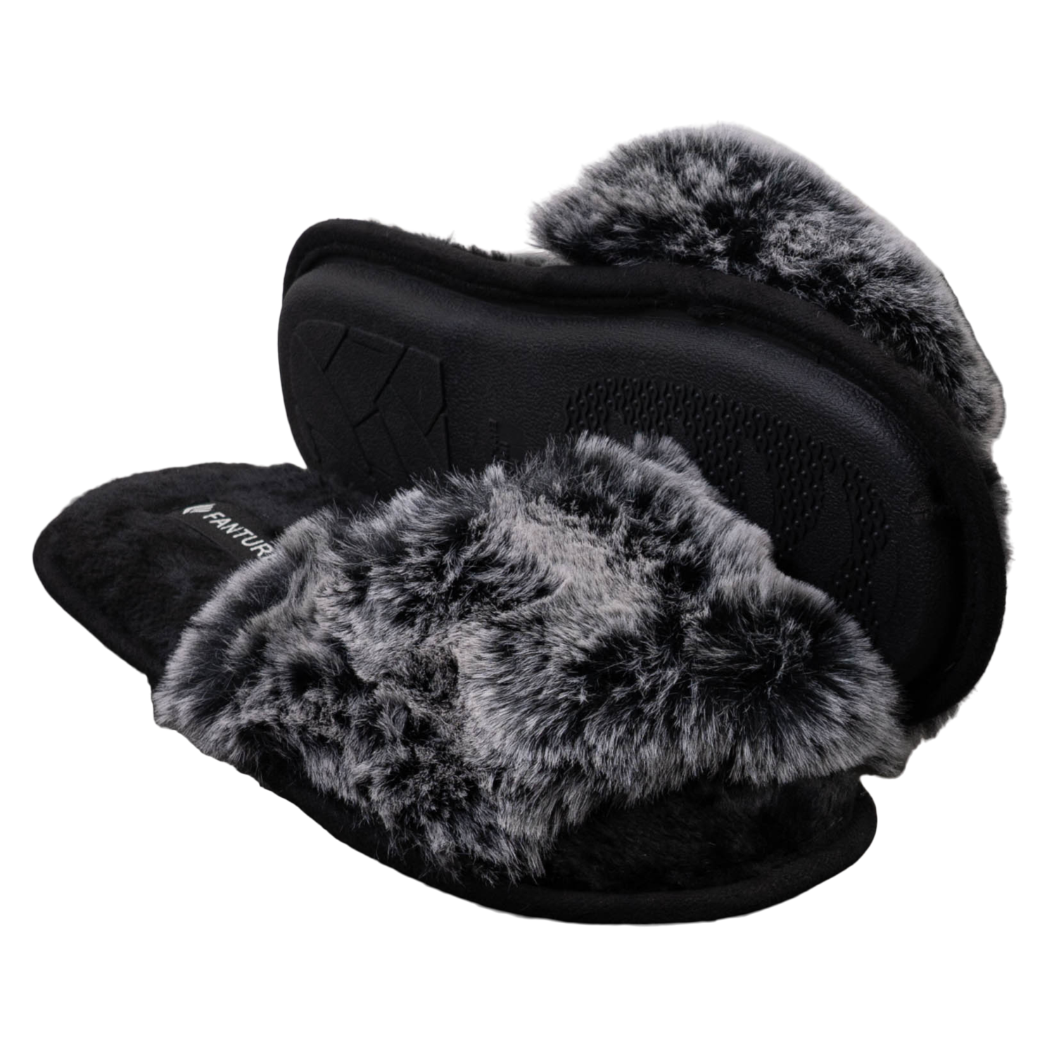 Fanture Dame Hjemmesko - Grey/Black