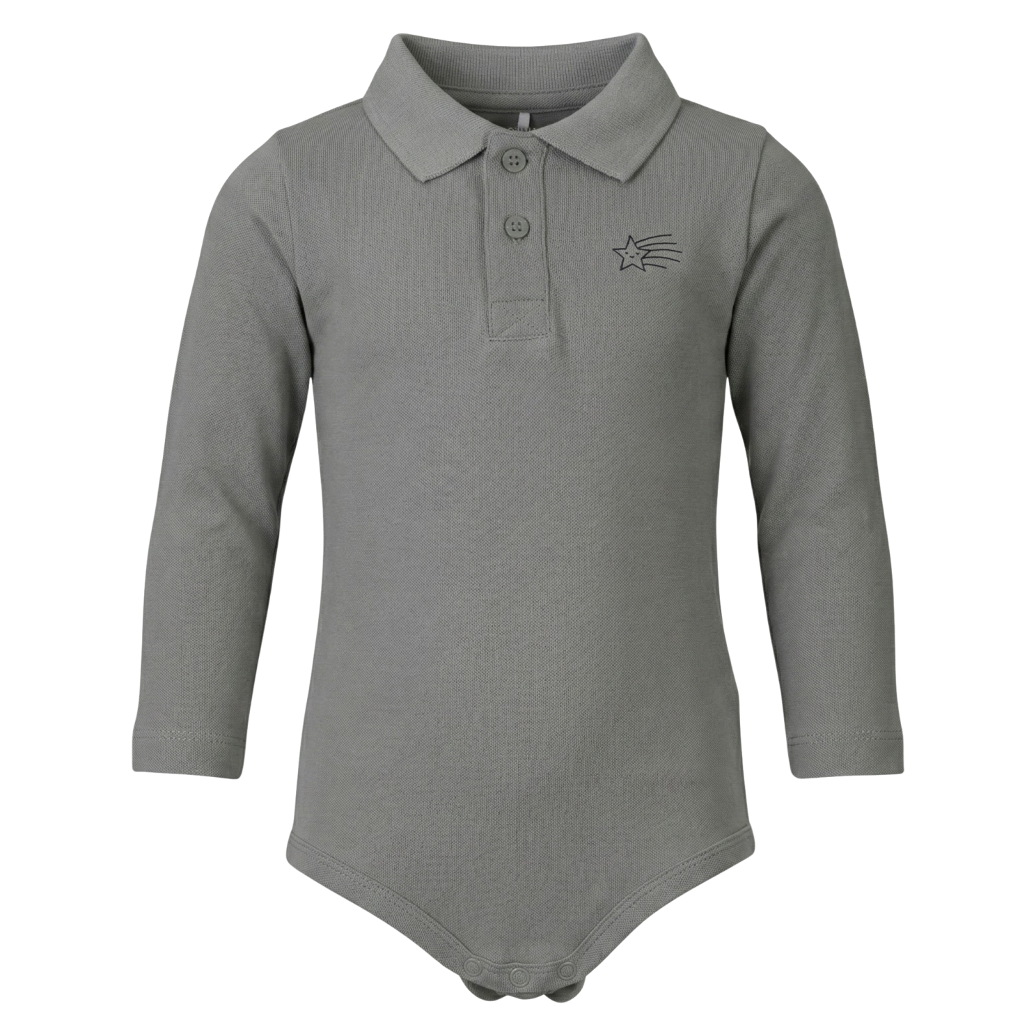 Guppy Reuben Baby Bodystocking - Wrought Iron