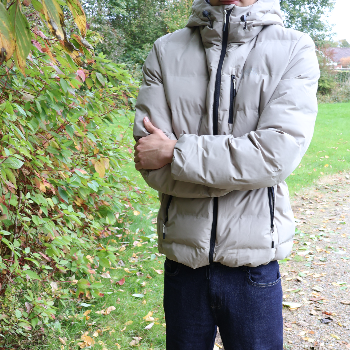 Nordic Project 18 Halifax Herre Vinterjakke - DESERT TAUPE