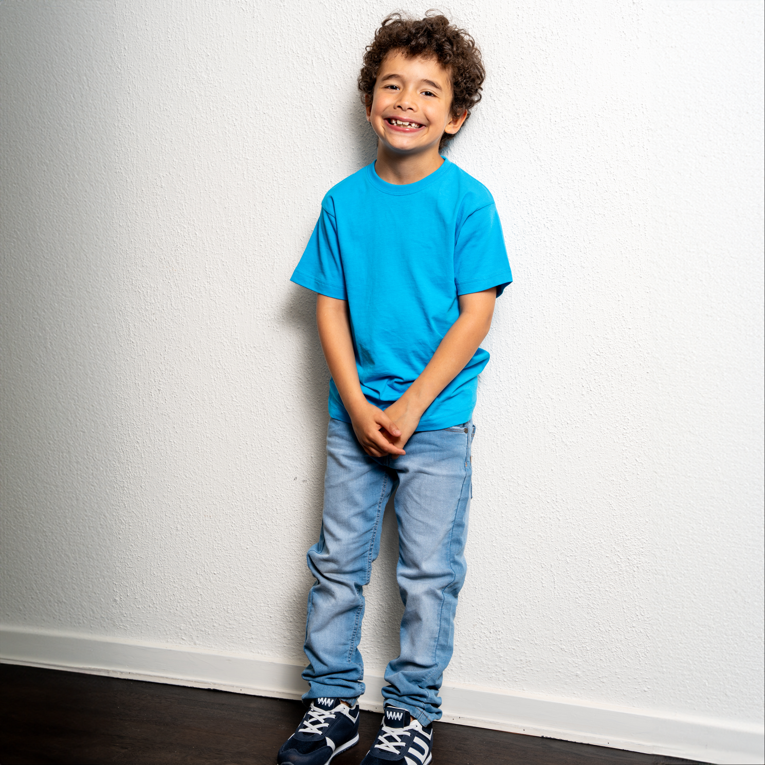 Minymo Drenge Jeans i økologisk bomuld - Light Dusty Blue