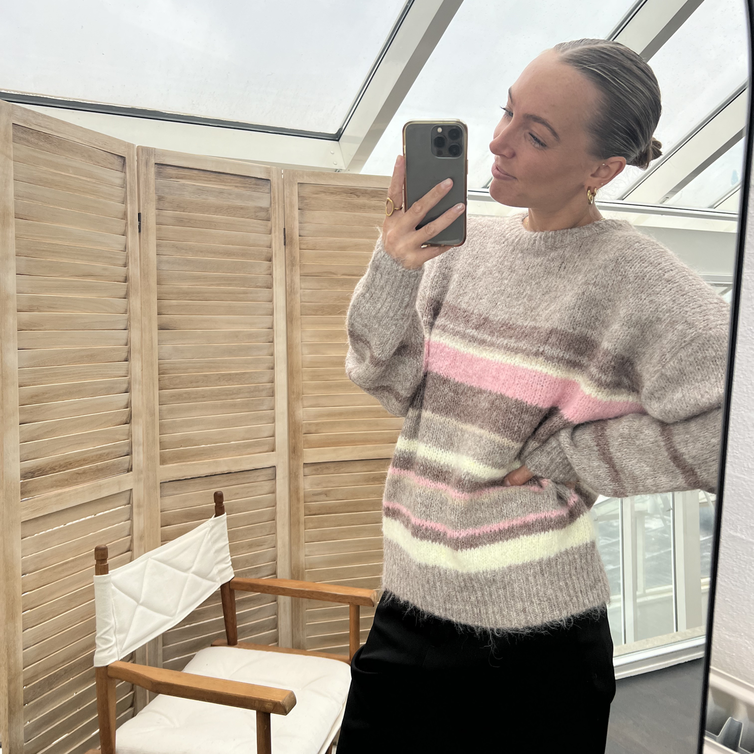 Nordic Project 18 Lilula Dame Striktrøje - SAVANNAH TAN