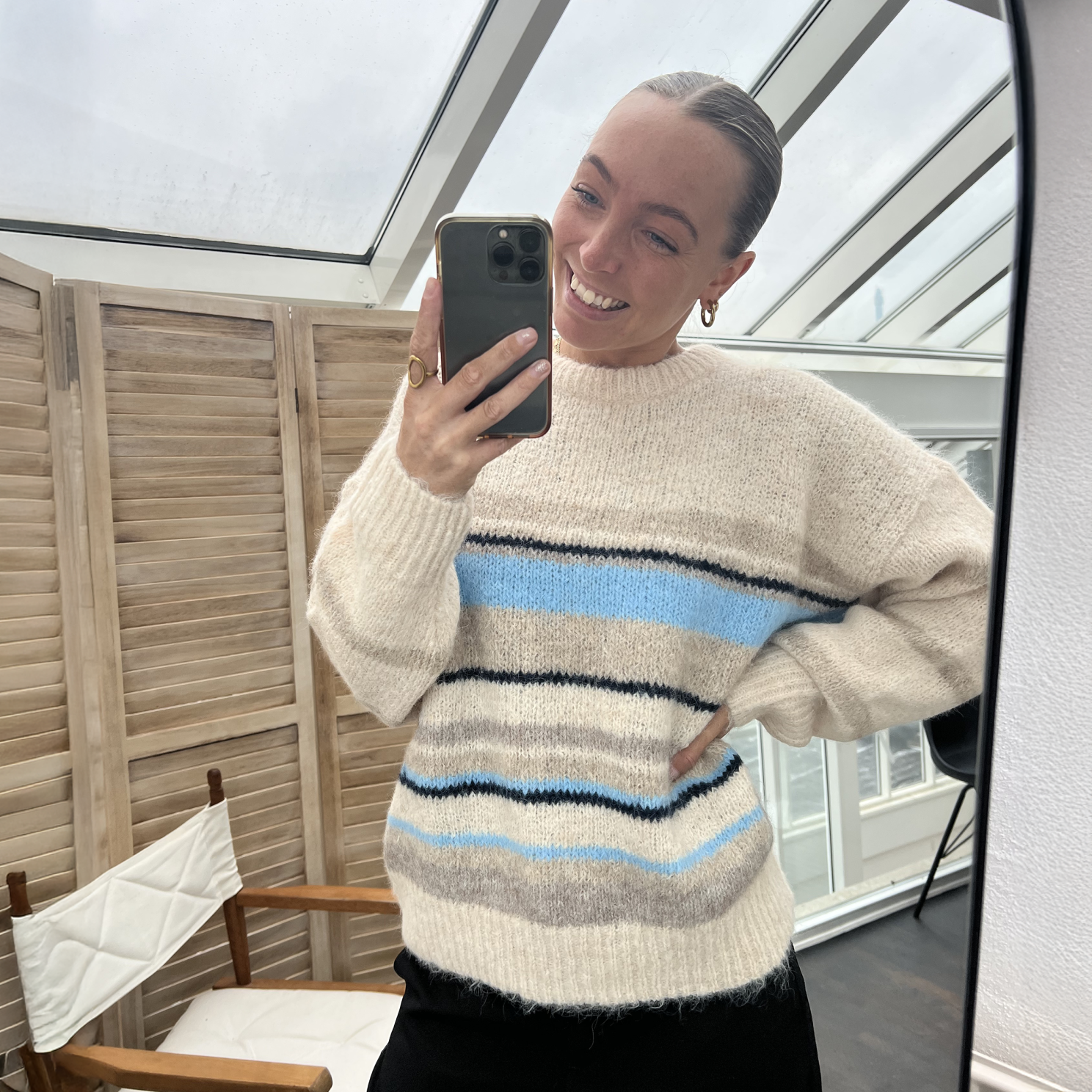 Nordic Project 18 Lilula Dame Striktrøje - BIRCH