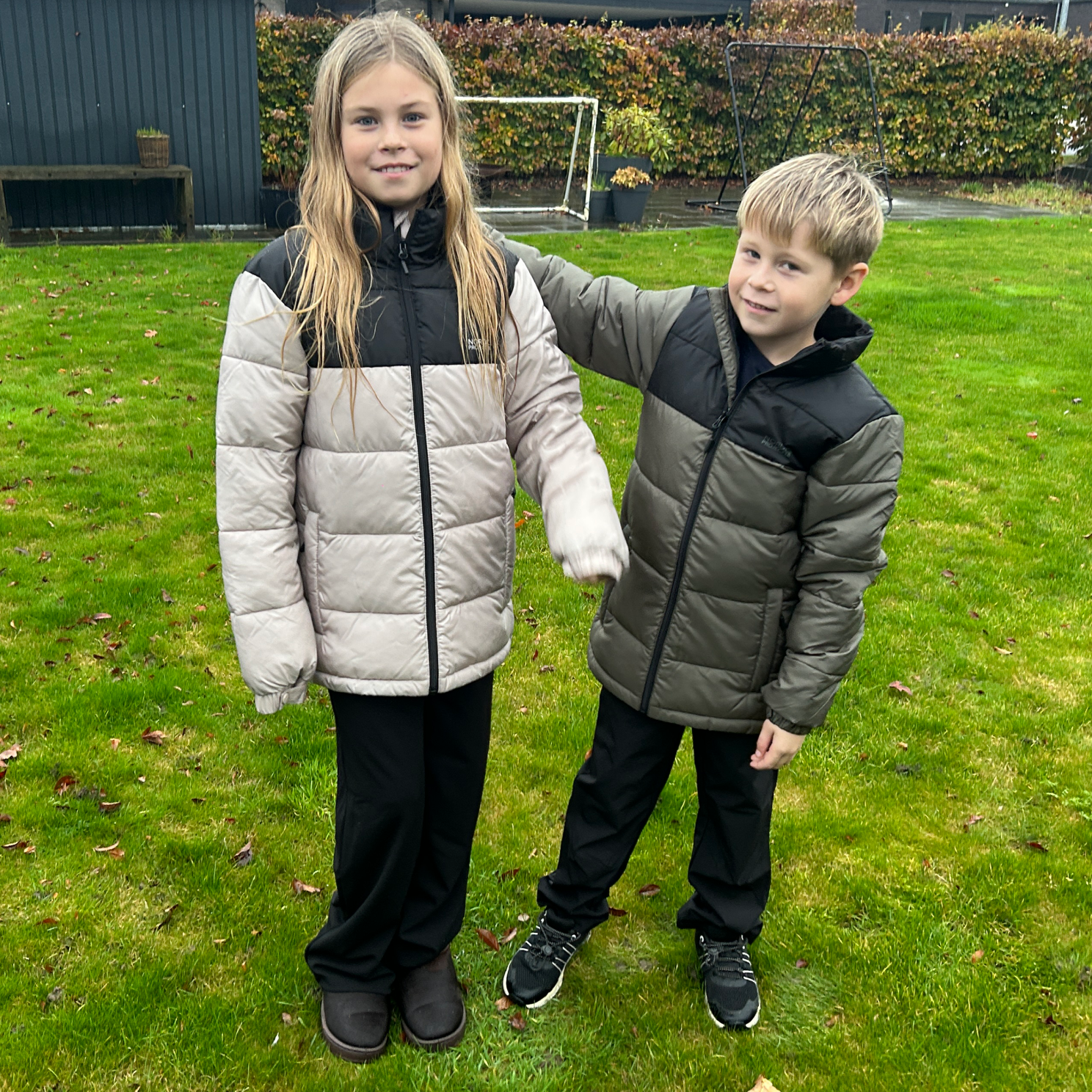 Nordic Project 18 Fjord Børne Vinterjakke - DESERT TAUPE