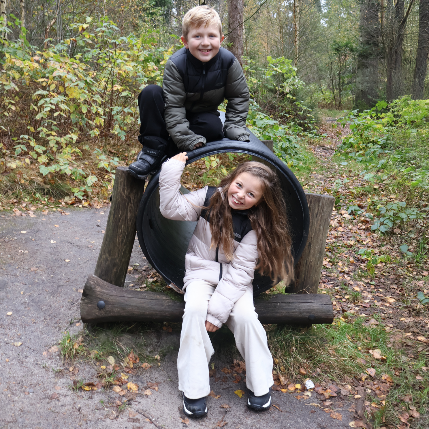 Nordic Project 18 Fjord Børne Vinterjakke - DESERT TAUPE