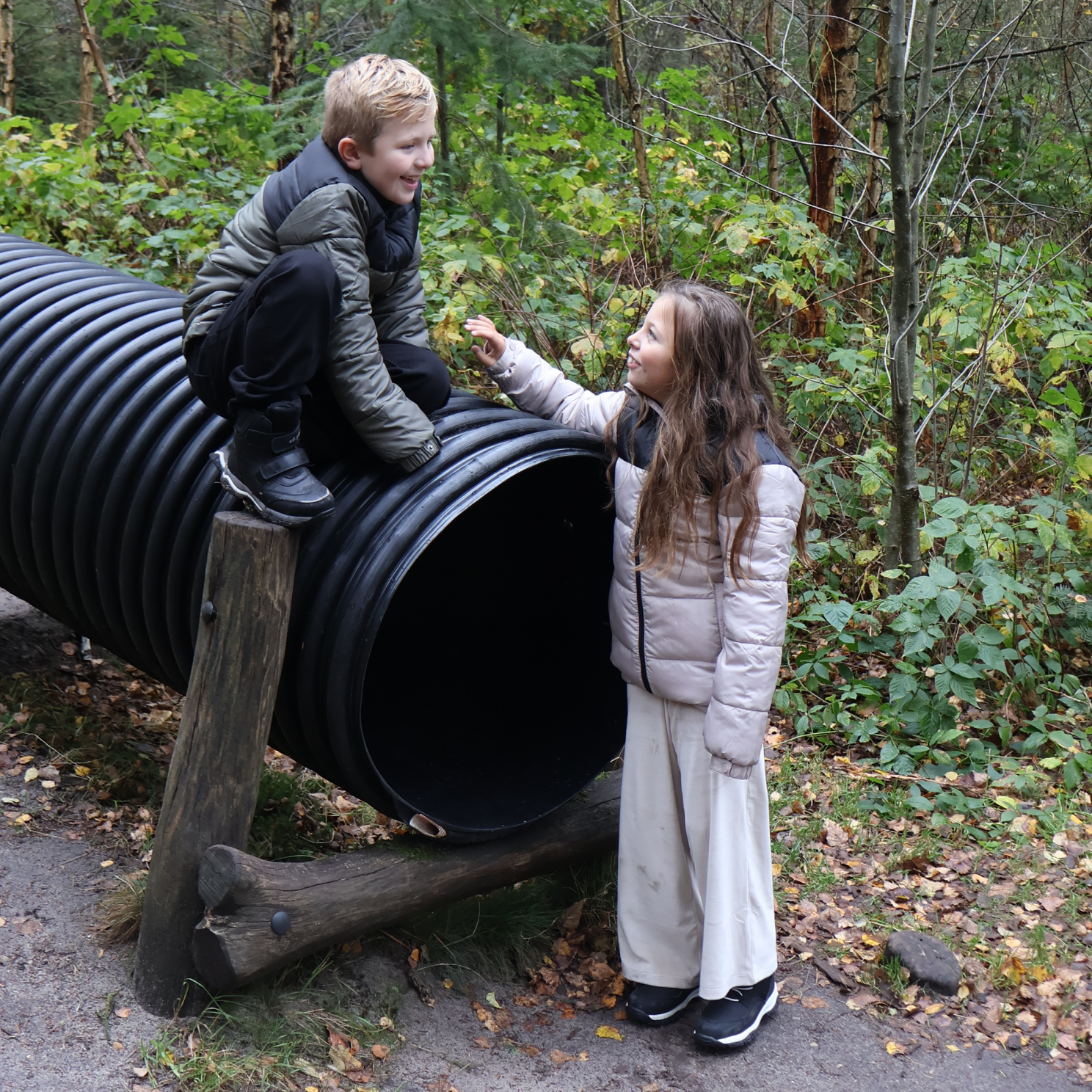 Nordic Project 18 Fjord Børne Vinterjakke - Deep Depyhs