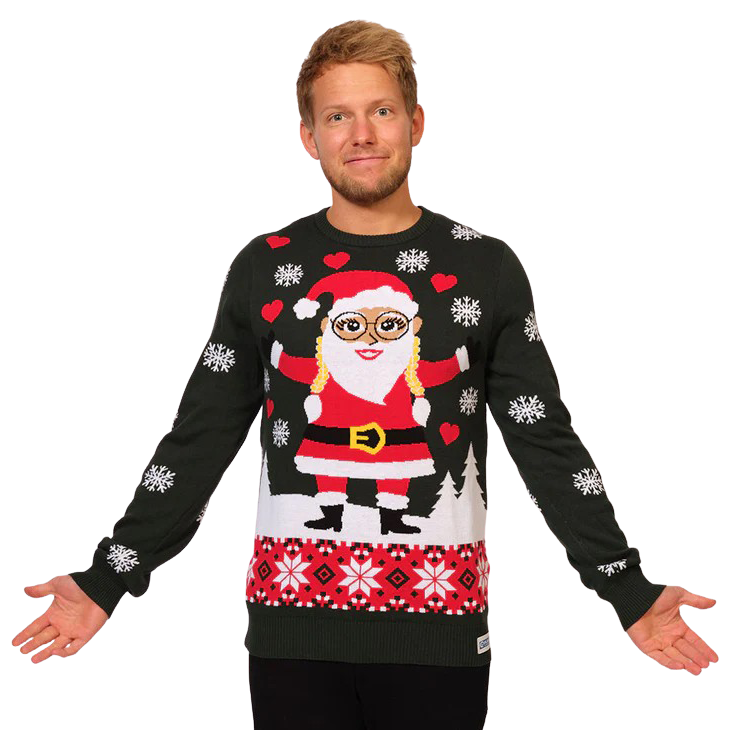 Jule Unisex Striktrøje - Green