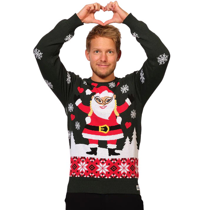 Jule Unisex Striktrøje - Green