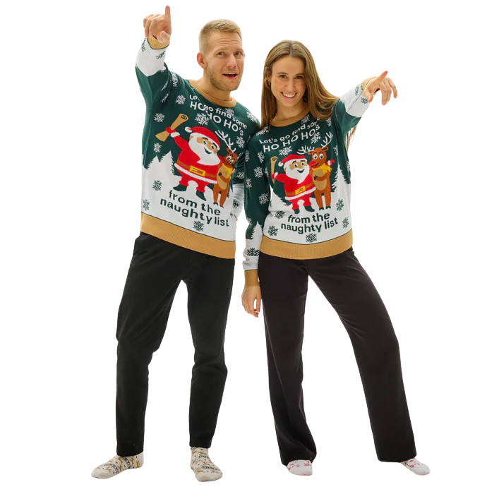 Jule Unisex Striktrøje - Green