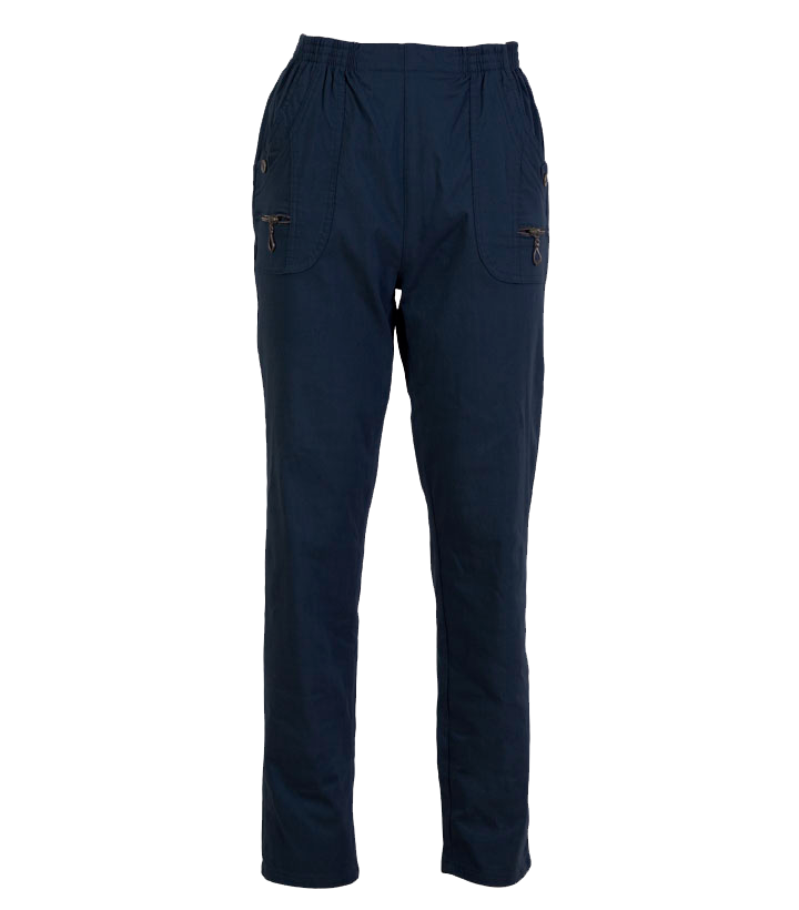 J.S.T. For My Gerda Dame Bukser m. for - Navy