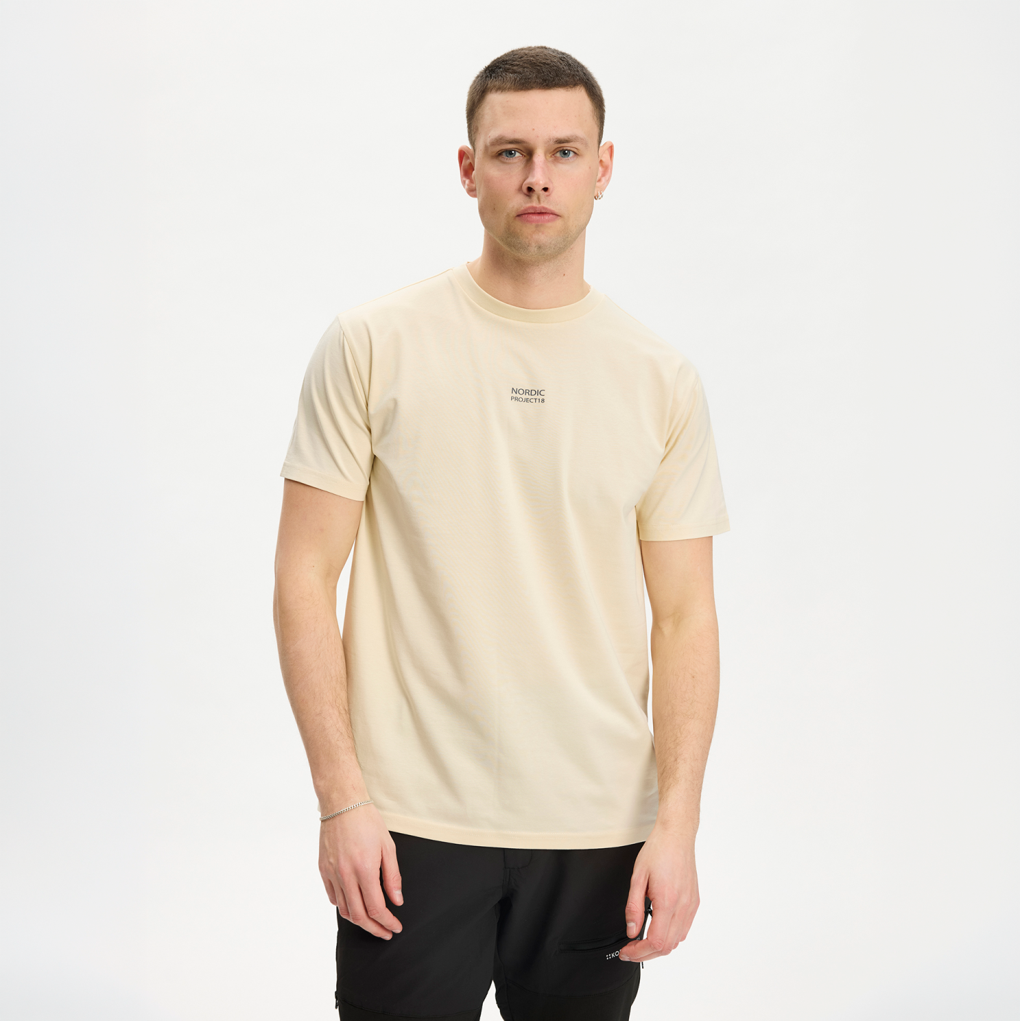 Nordic Project 18 Arto Herre T-shirt - ECRU