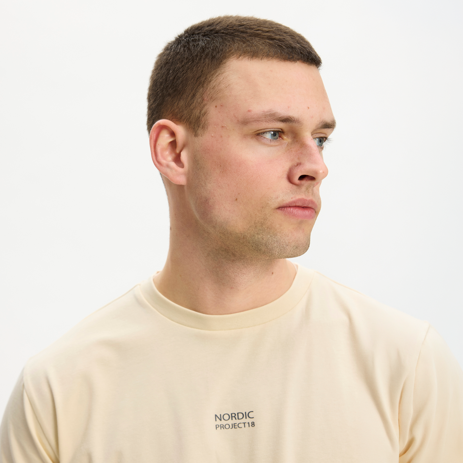 Nordic Project 18 Arto Herre T-shirt - ECRU