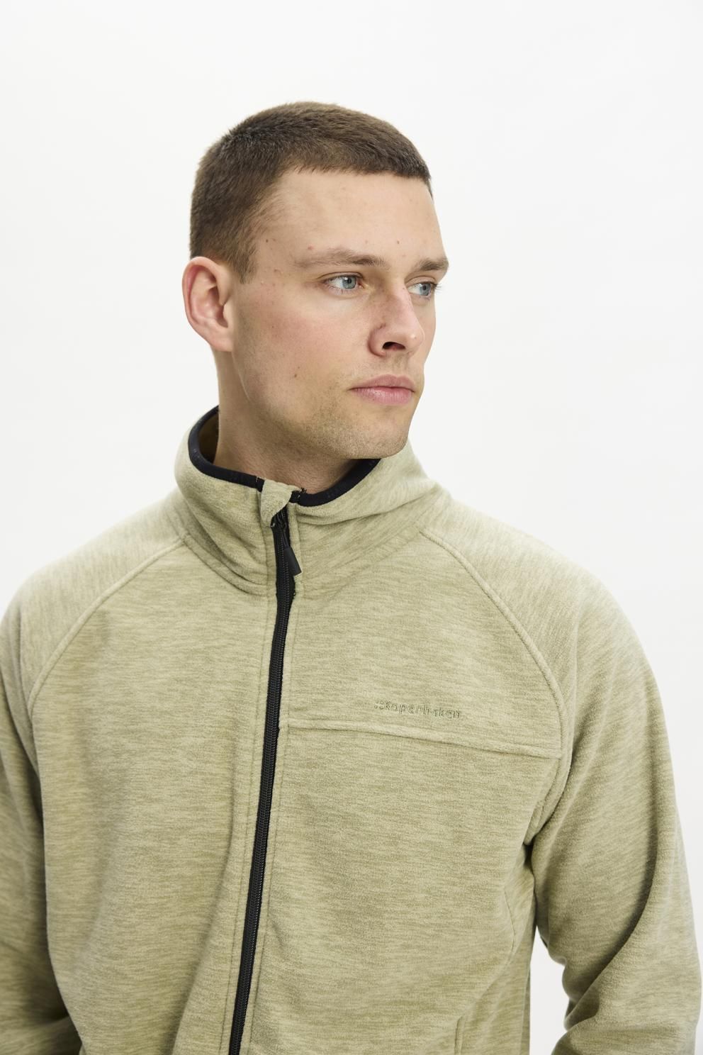 Kopenhaken Herre Fleecejakke - Winter Salvie
