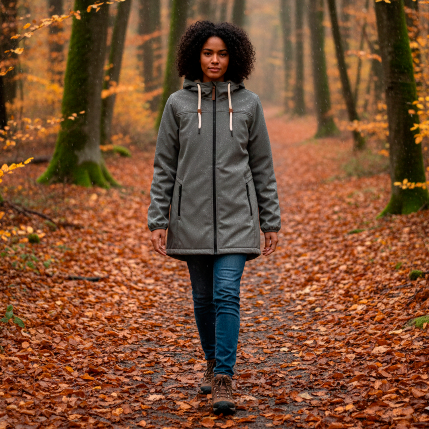 Kopenhaken Deltro Dame Jakke - CASTOR GRAY