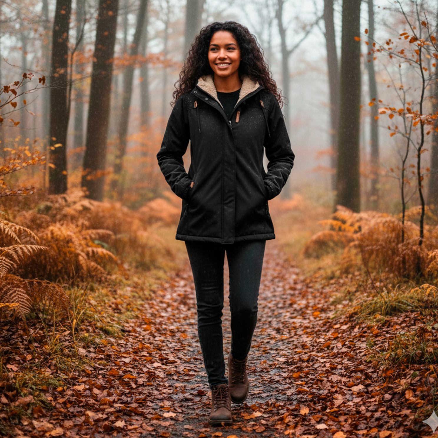 Kopenhaken Deltro Dame Jakke - BLACK