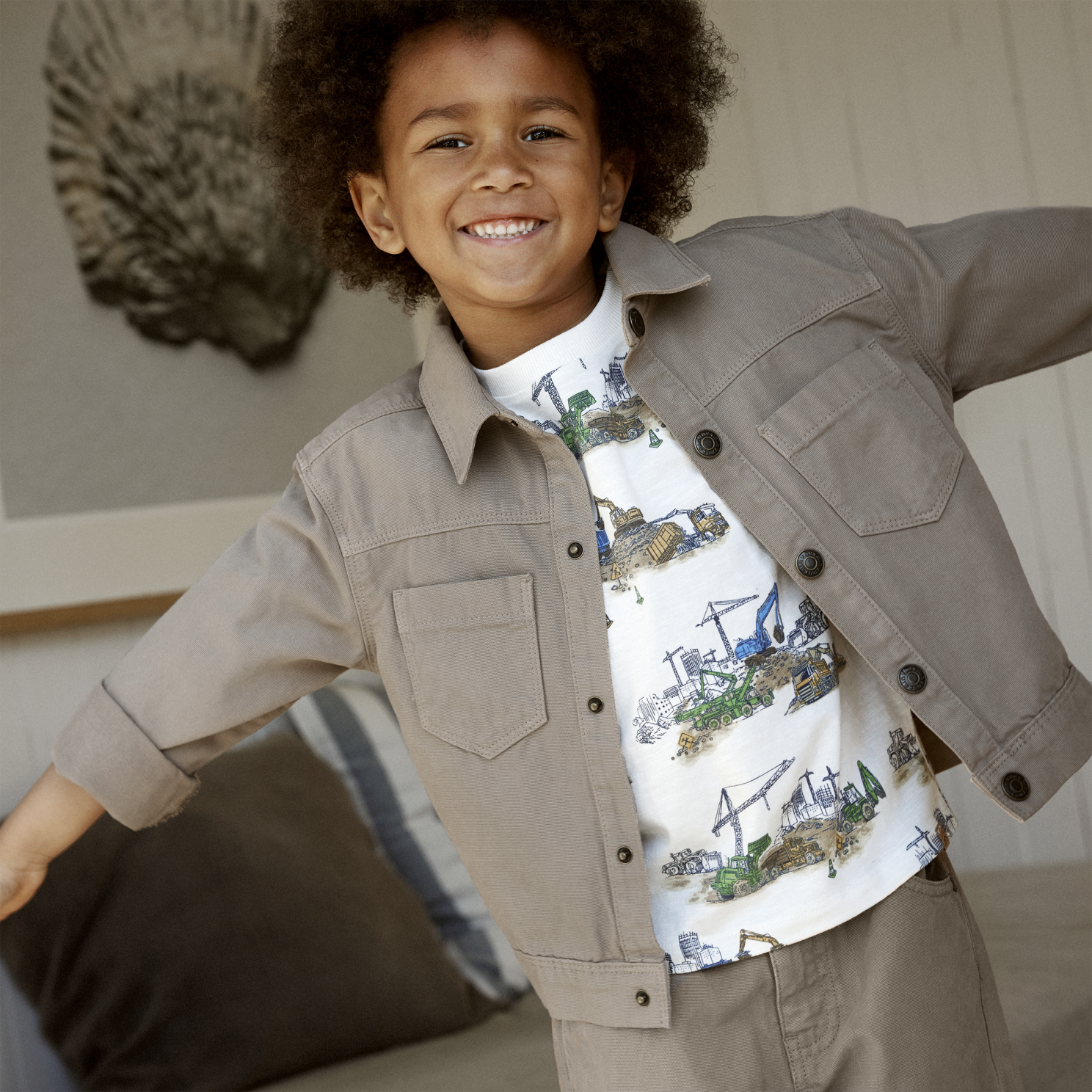 Minymo Drenge Jeans - Timber Wolf