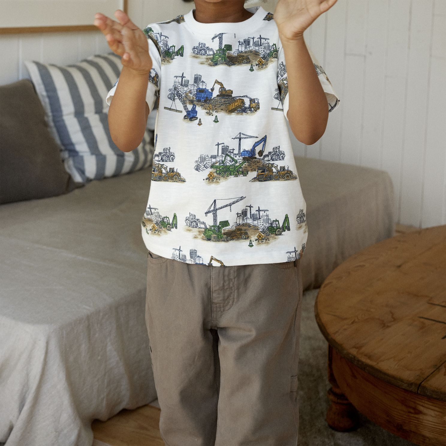 Minymo Drenge Jeans - Timber Wolf