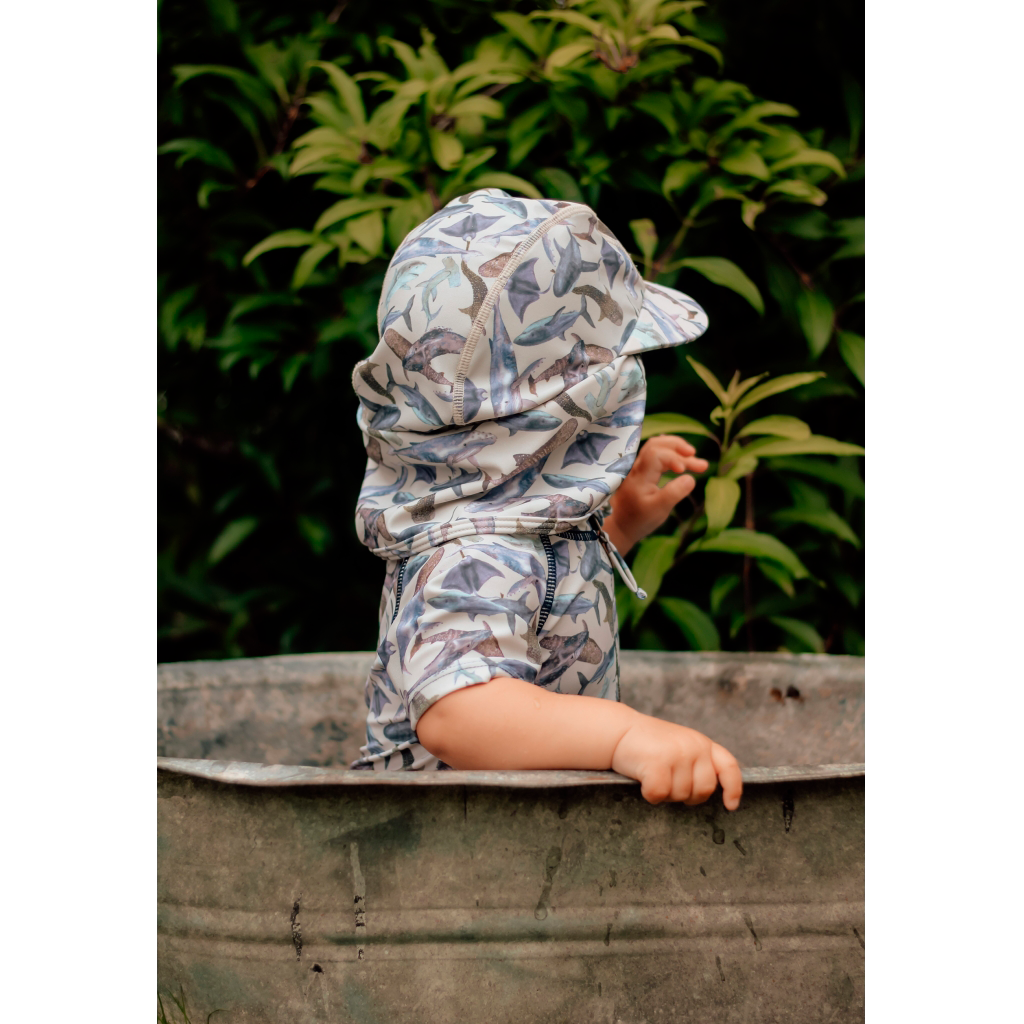 Mikk-line Børne Badehat - Metal