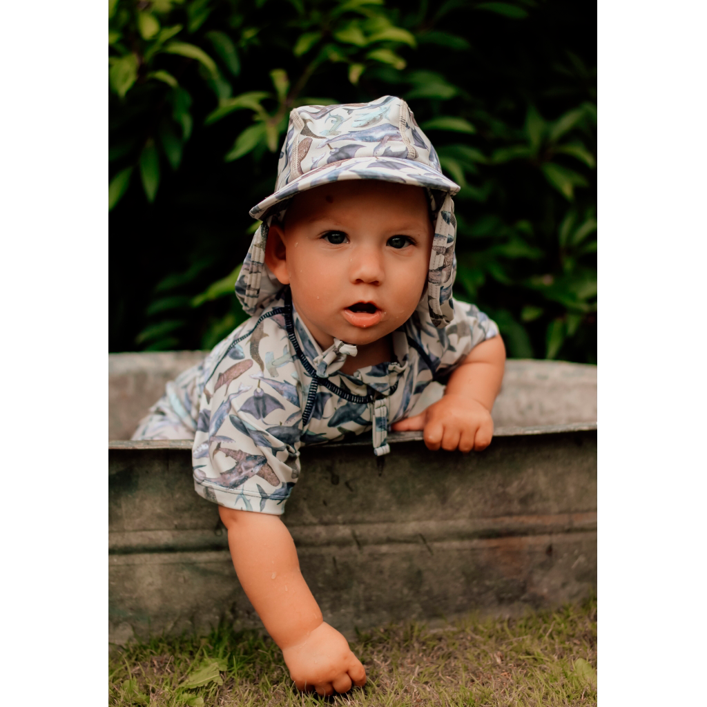 Mikk-line Børne Badehat - Metal