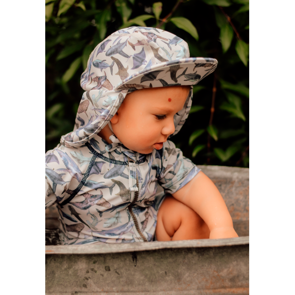 Mikk-line Børne Badehat - Metal