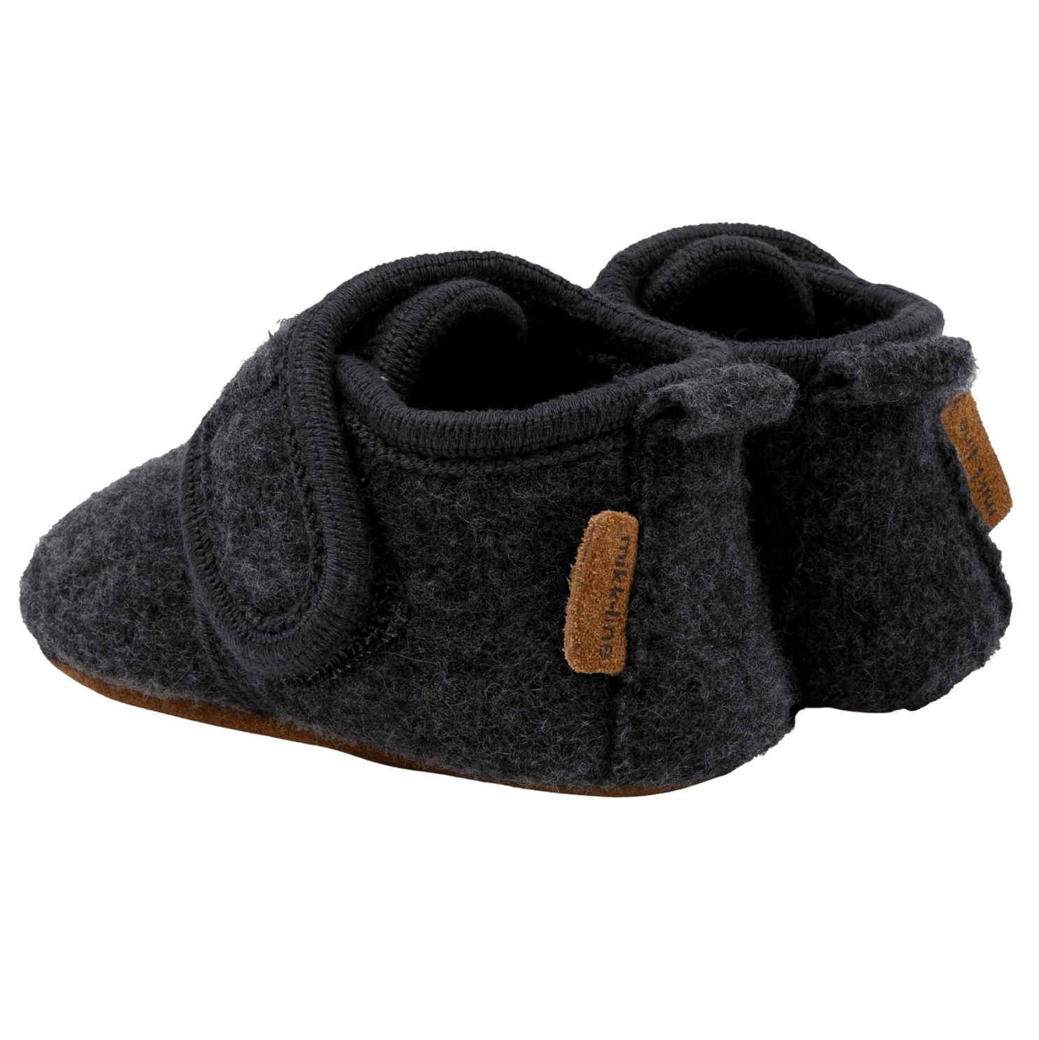 Mikk-line Prewalker Børne Futter i uld - Anthracite Melange