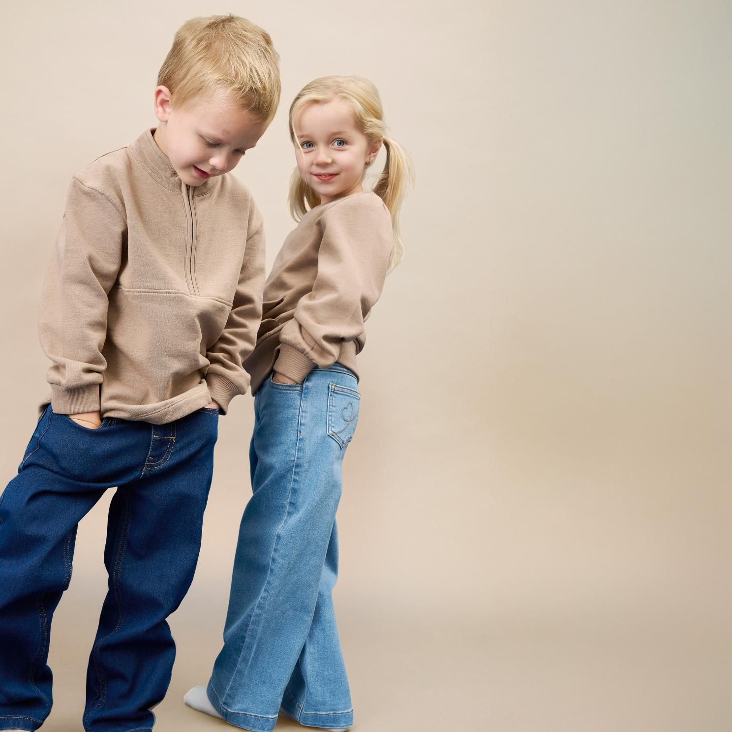 Minymo Pige Jeans - Light dusty blue