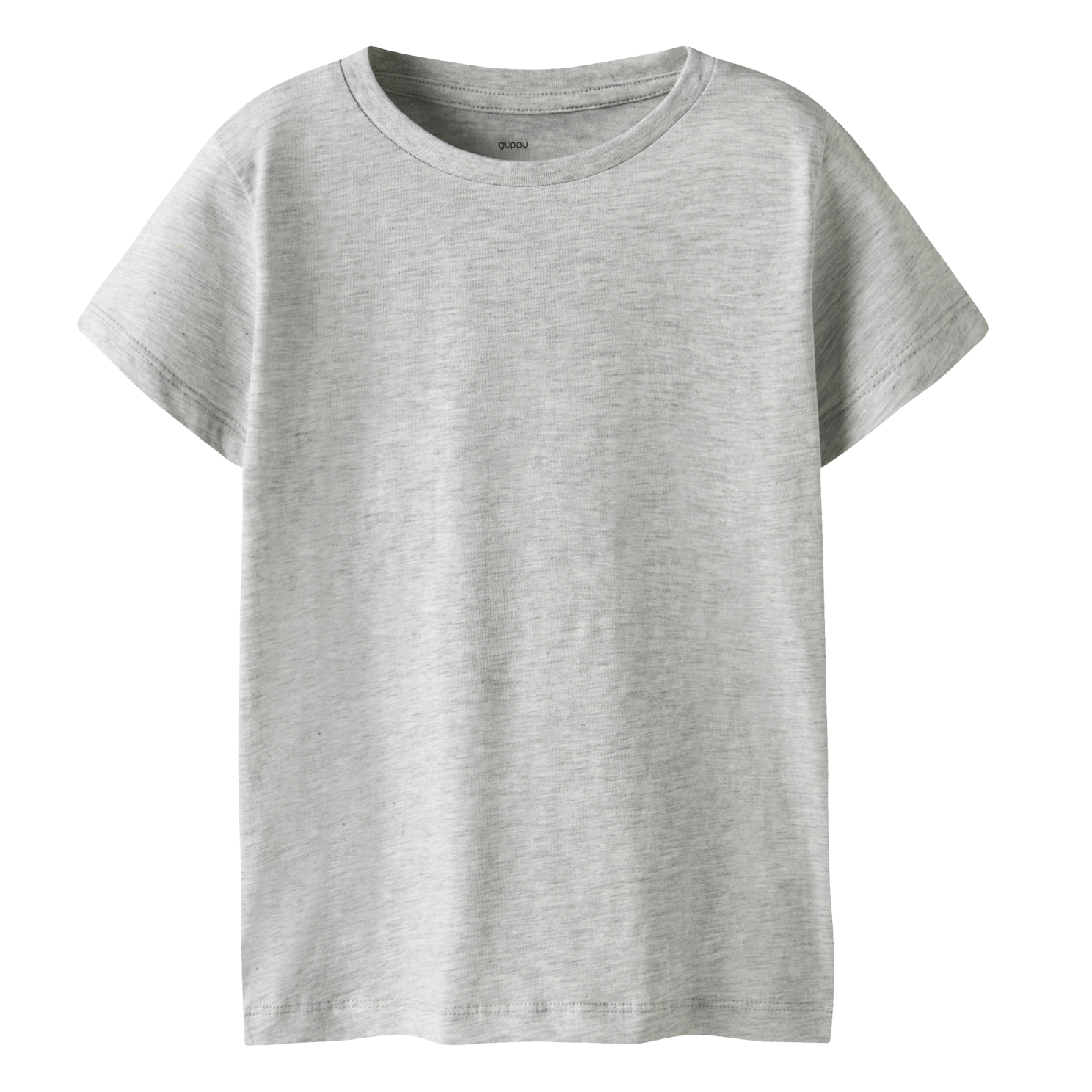 Guppy Luna Pige T-shirt - Light Grey Melange