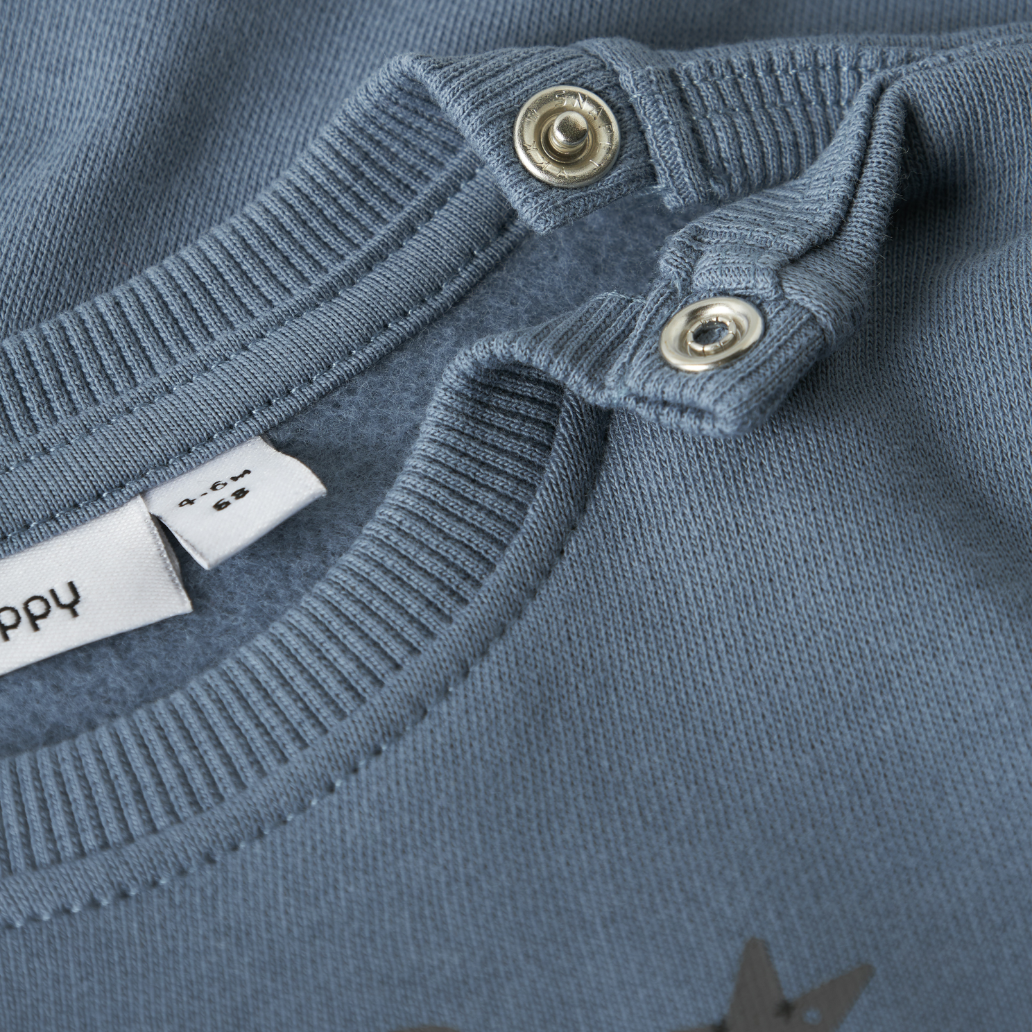 Guppy Rufus Baby Sweatshirt - Blue Mirage