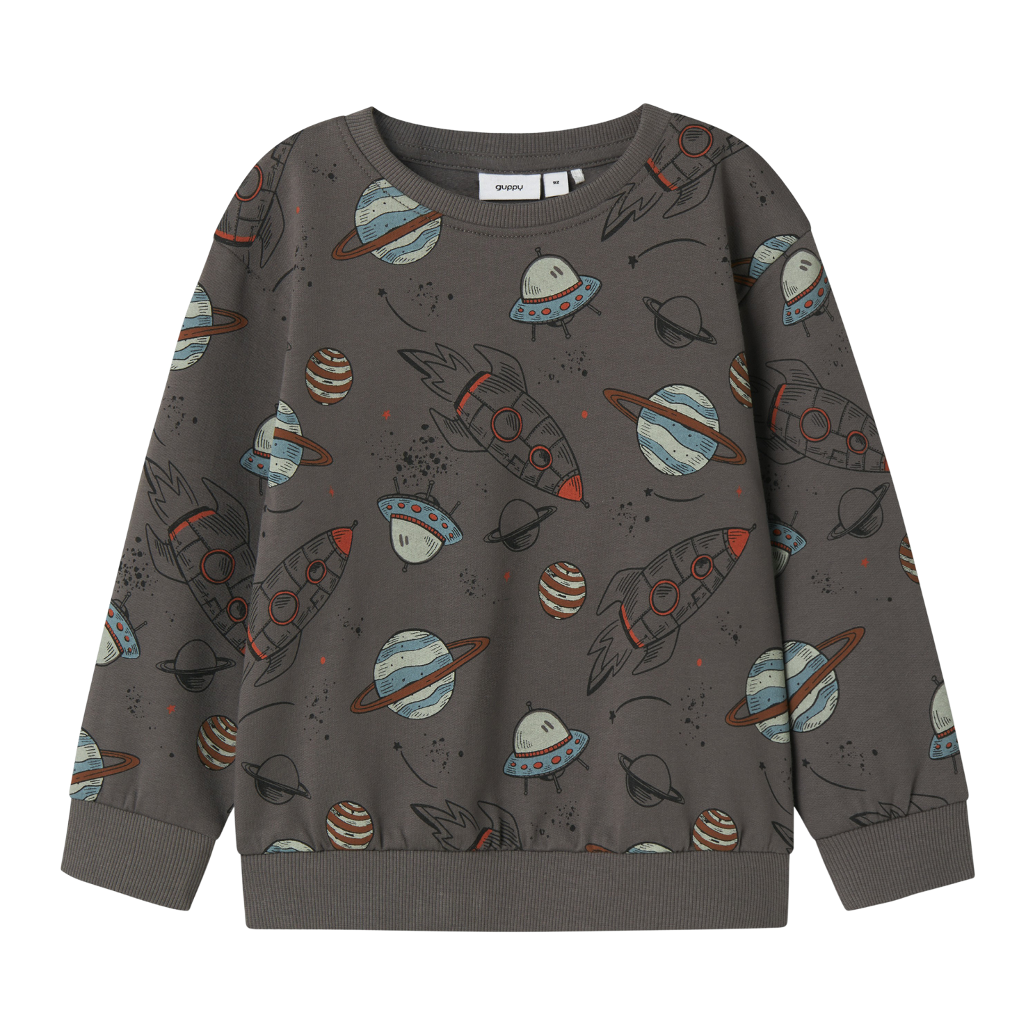 Guppy Rico Drenge Sweatshirt - Eiffel Tower