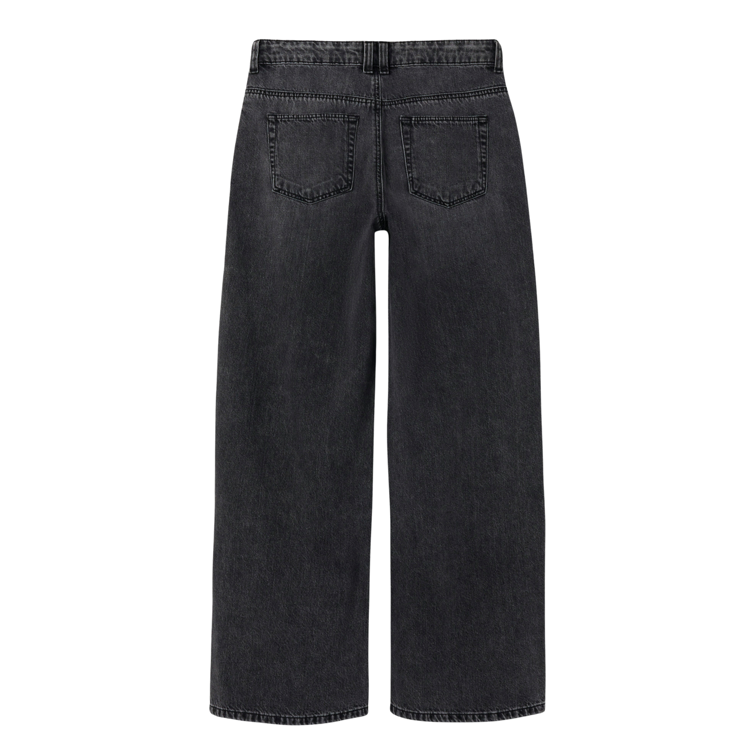 Guppy Rose Pige Jeans - Dark Grey Denim
