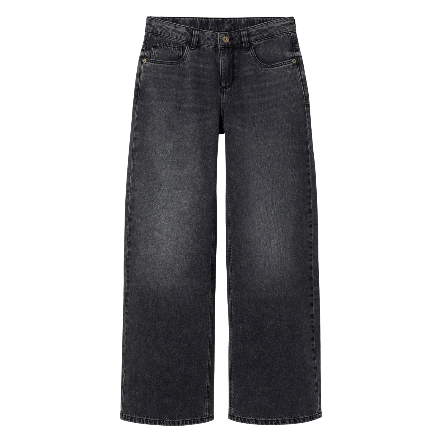 Guppy Rose Pige Jeans - Dark Grey Denim