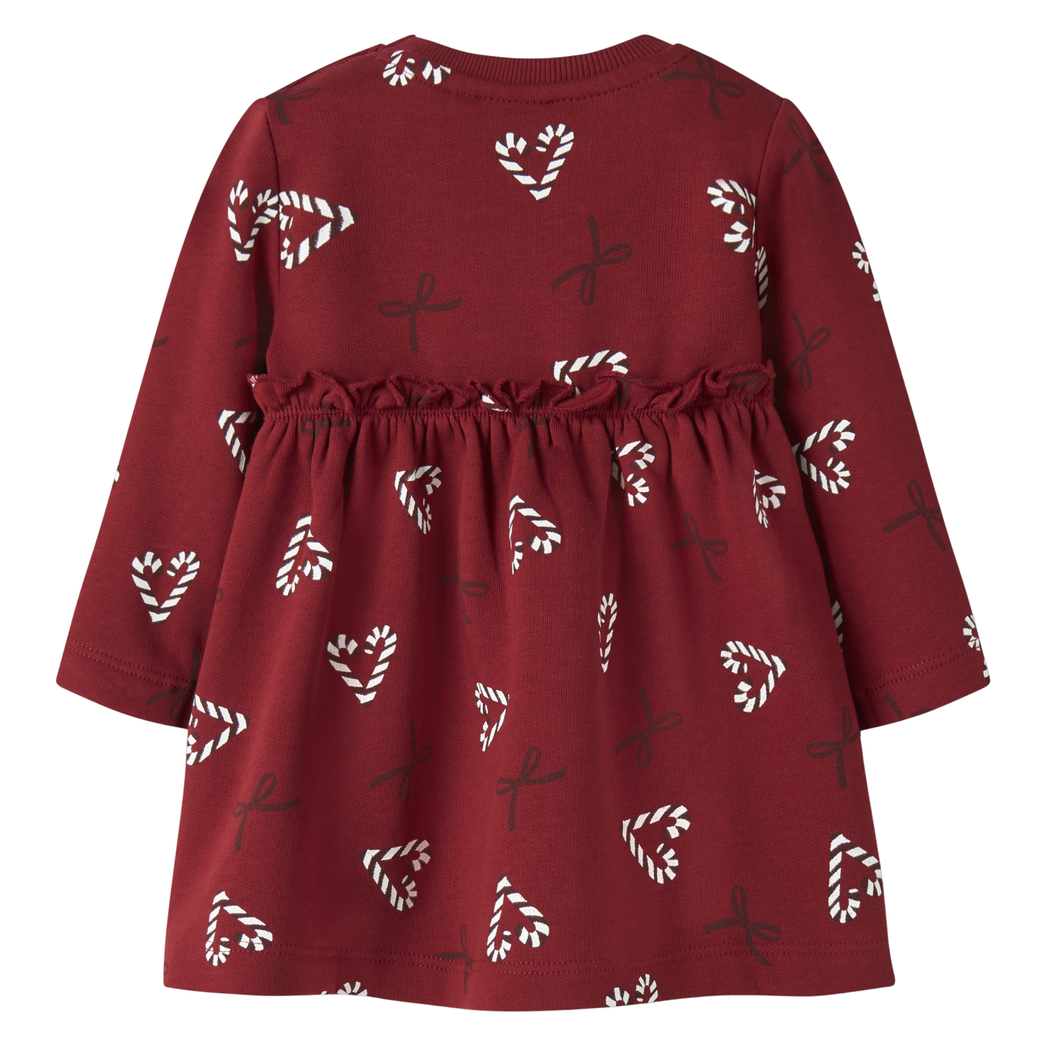 Guppy Jule Sanna Pige Kjole - Rhythmic Red