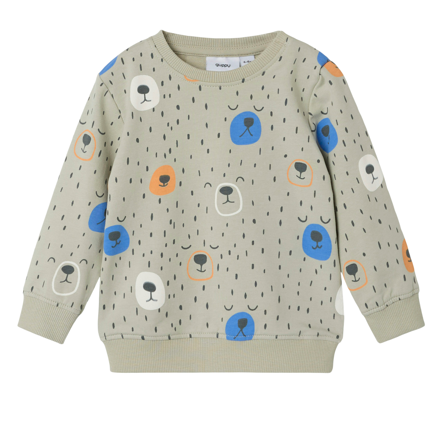 Guppy Fenris Baby Sweatshirt - Pussywillow Gray