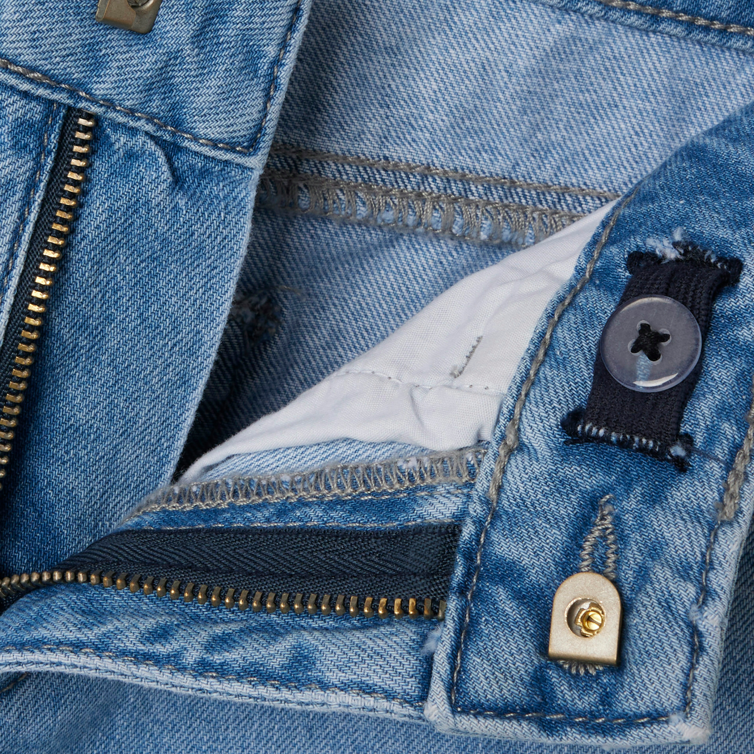 Guppy Ryan Drenge Jeans - Light Blue Denim