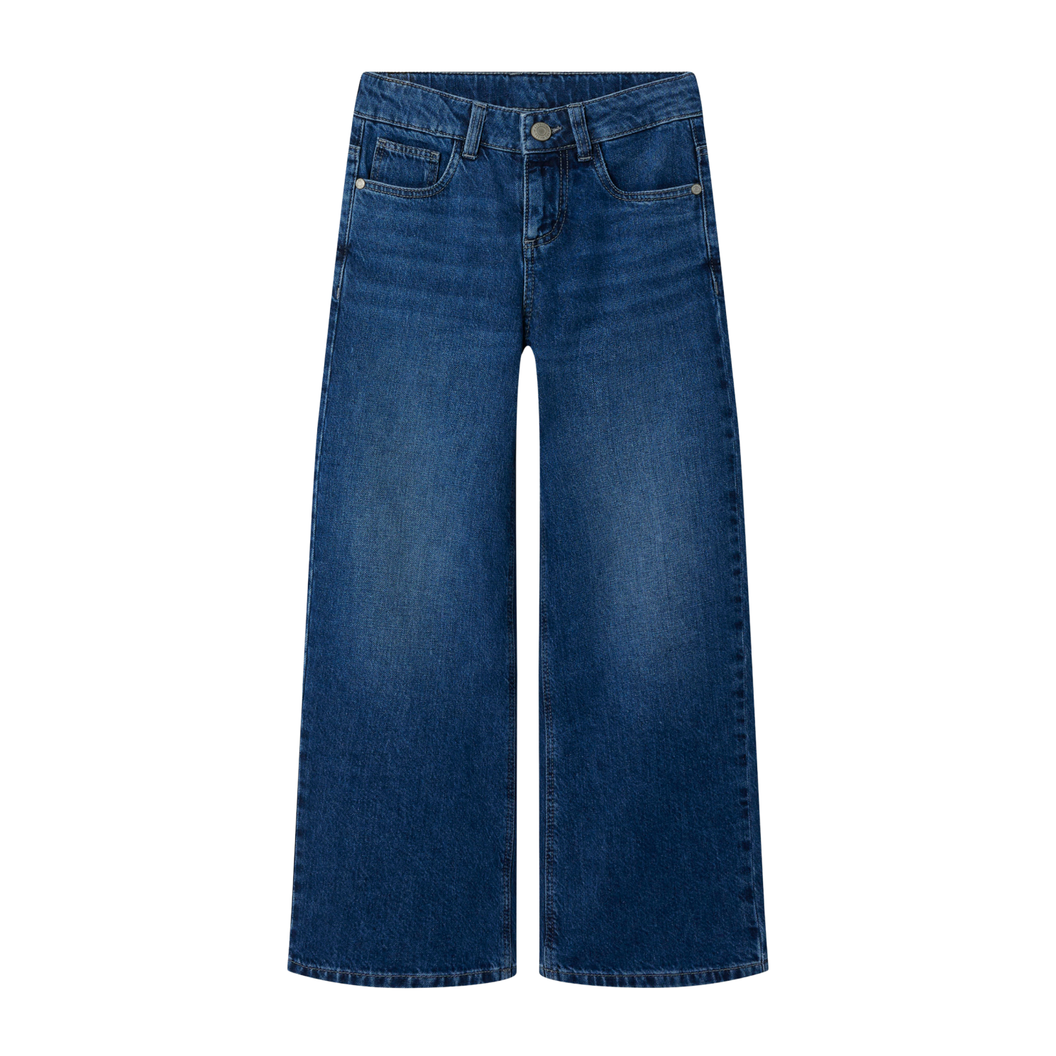Guppy Rose Pige Jeans - Medium Blue Denim