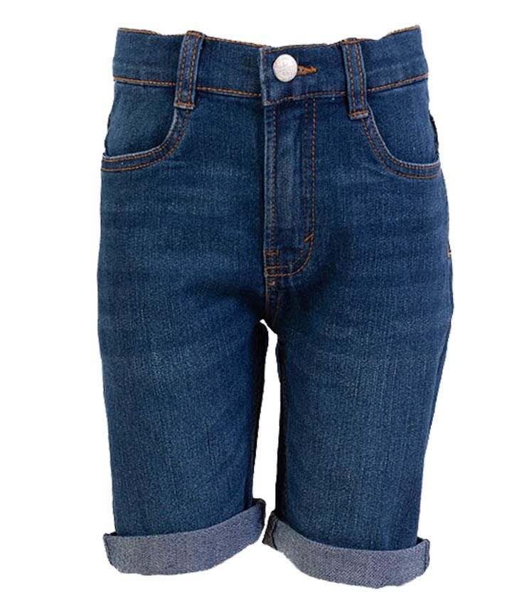 N.O.H.R. Cassidy Drenge Shorts - Medium Dark Blue