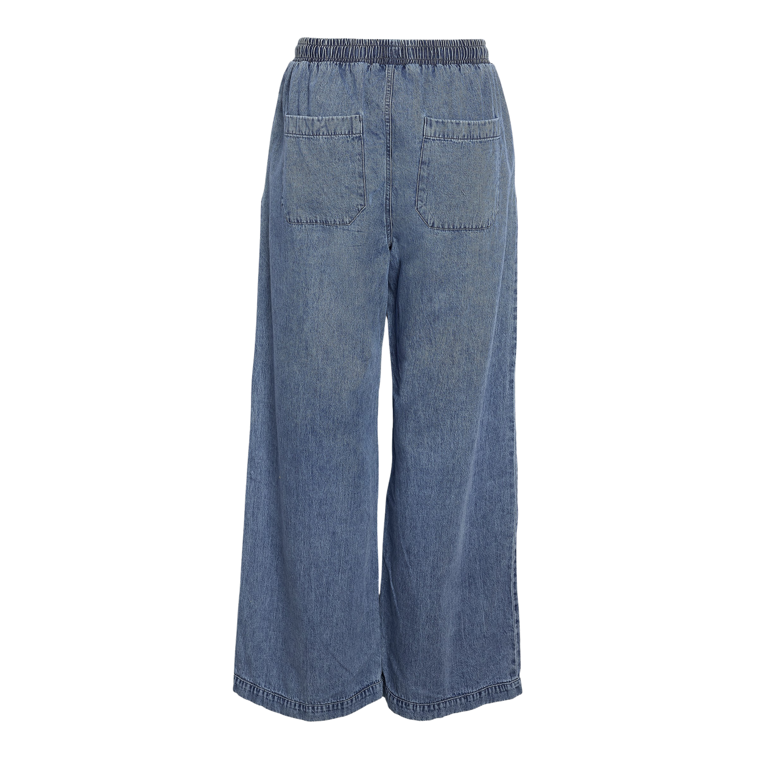 Noisy May Enza Dame Bukser - Medium Blue Denim