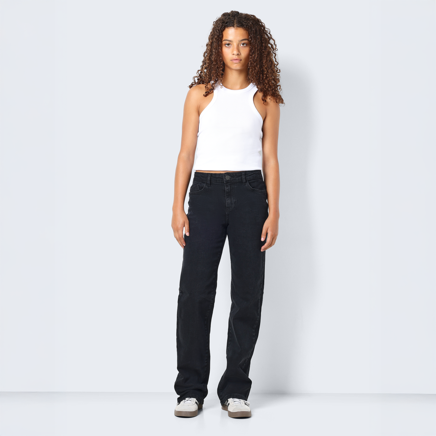 Noisy May Yolanda Dame Jeans - Black Denim