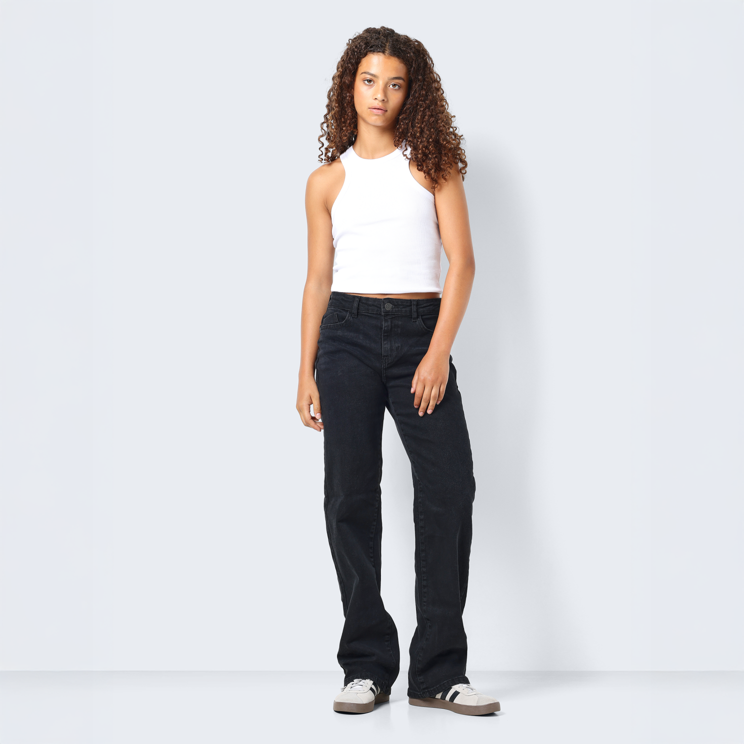 Noisy May Yolanda Dame Jeans - Black Denim