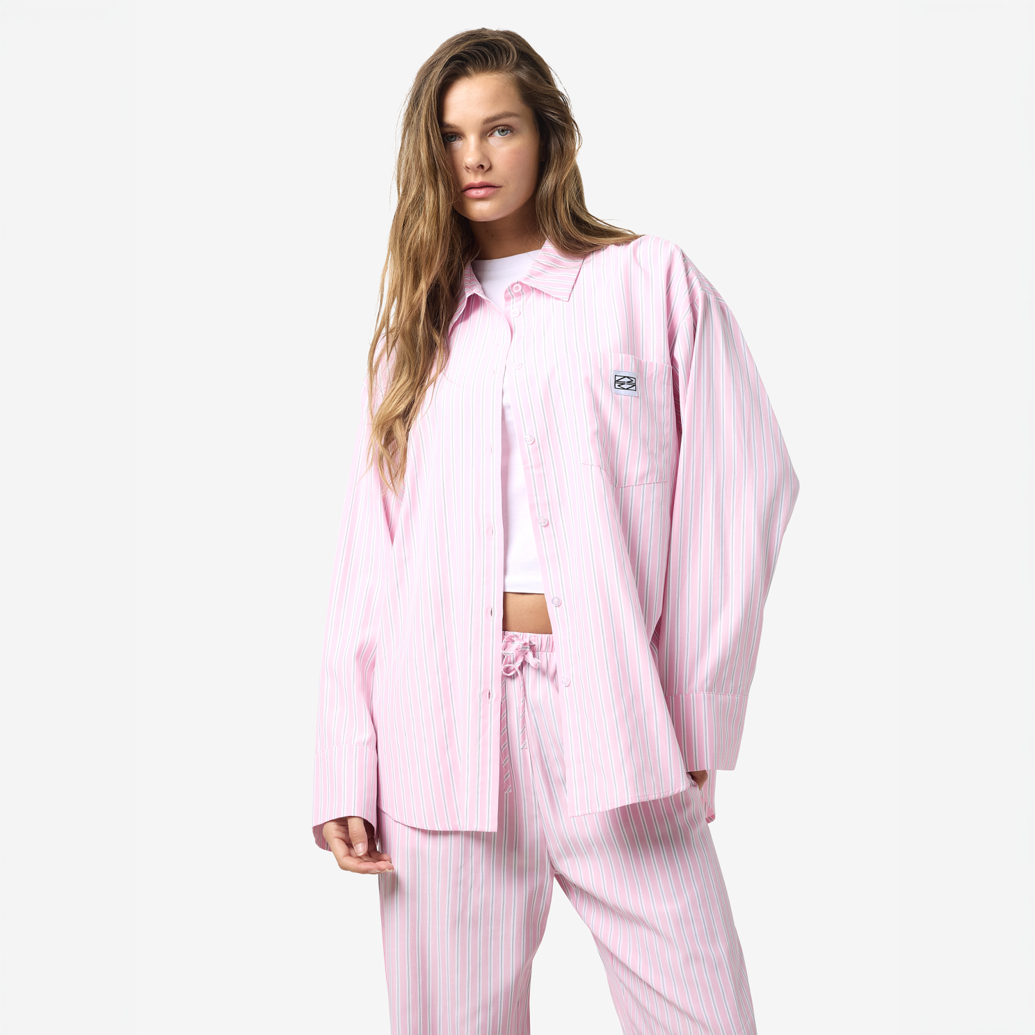 Noisy May Frida Dame Skjorte - Bonbon