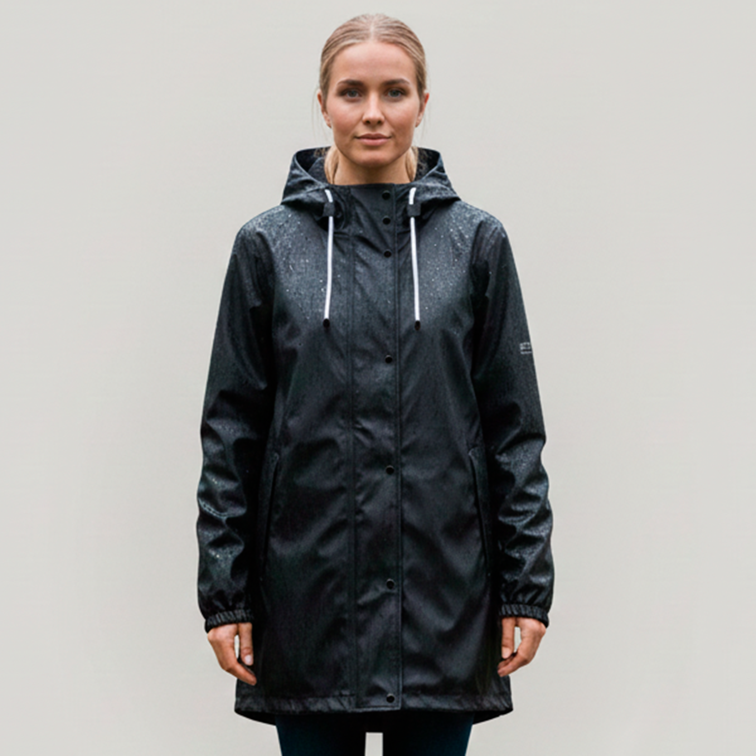 Nordic Project 18 Bossy Dame Regnjakke - BLACK