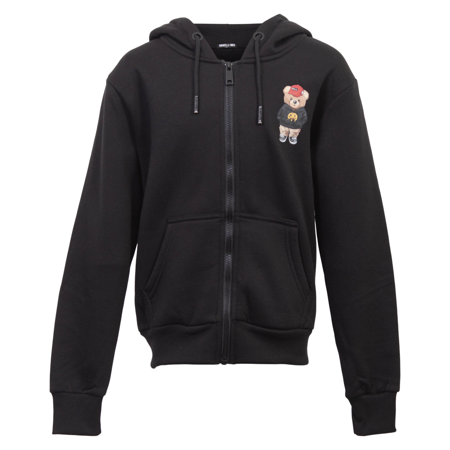 Squared & Cubed Børne Hættetrøje - Black
