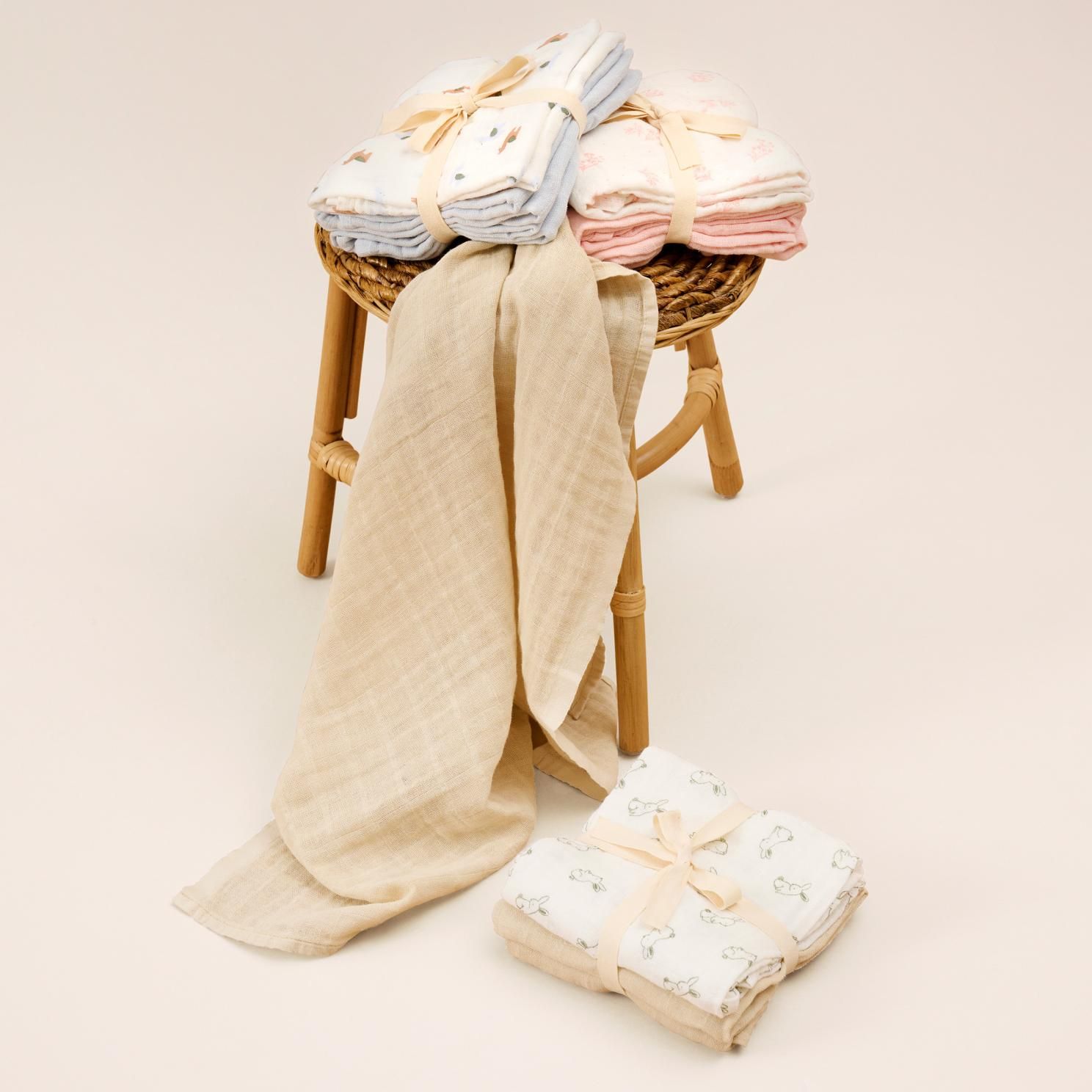 Pippi Baby Stofble i økologisk bomuld - Peyote