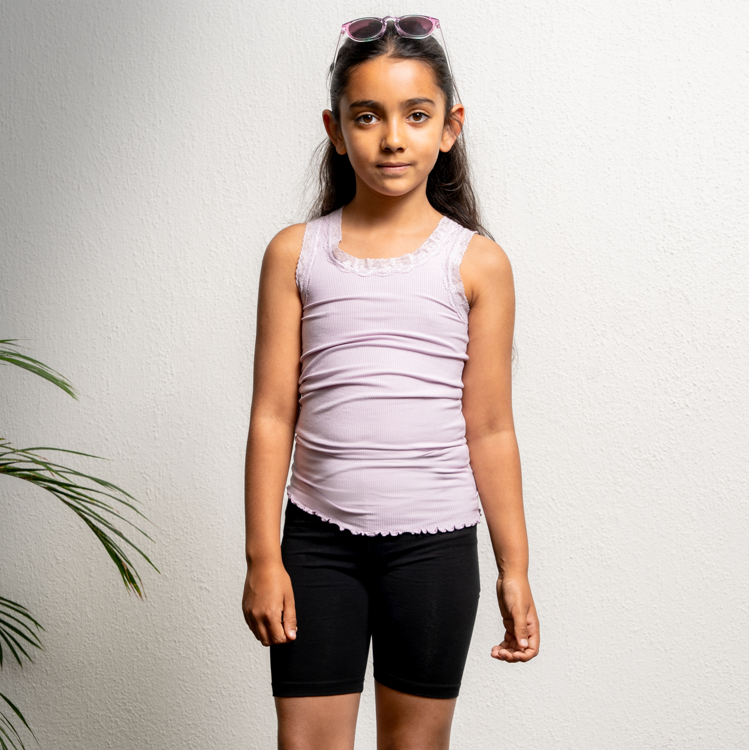 Queenz Roselina Pige Top - Lavender Frost