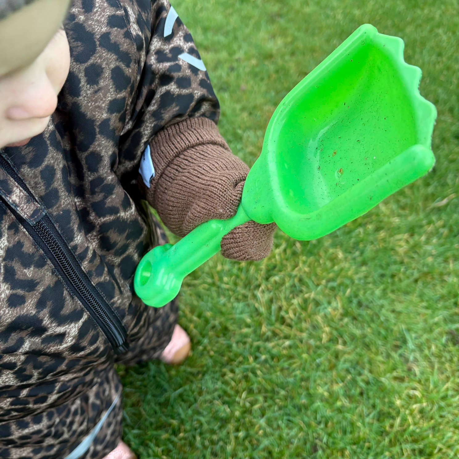 Rumlii Unisex Luffer i uldmix - Brun